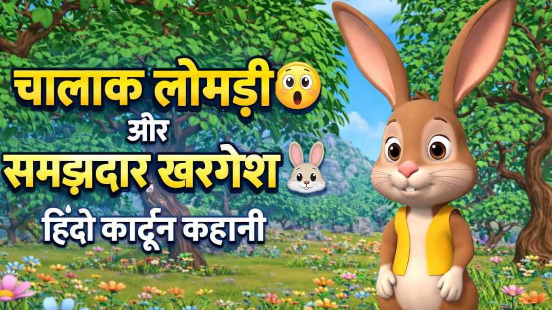 ⁣चालाक लोमड़ी और समझदार खरगोश”