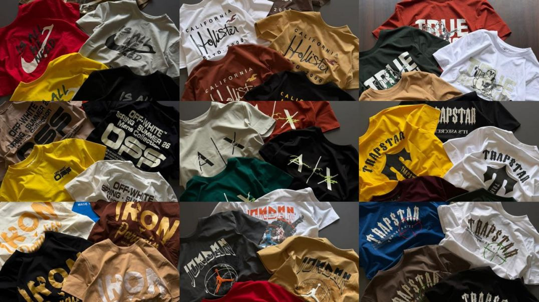 ⁣Cotton lycra tshirts || round neck tshirt