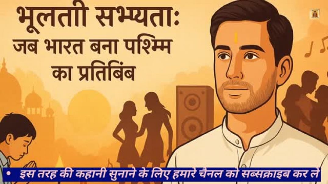 ⁣भारतीय संस्कृति का पतन 😢 | पश्चिम की नकल ने भारत को कहाँ पहुँचा दिया | UP81 | ApnaTube Story