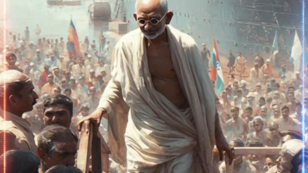 ⁣⁣Gandhi Ji Ki Bharat Wapsi 🇮🇳 | Satyagraha Ki Shuruaat | Indian Freedom Struggle Story #shorts