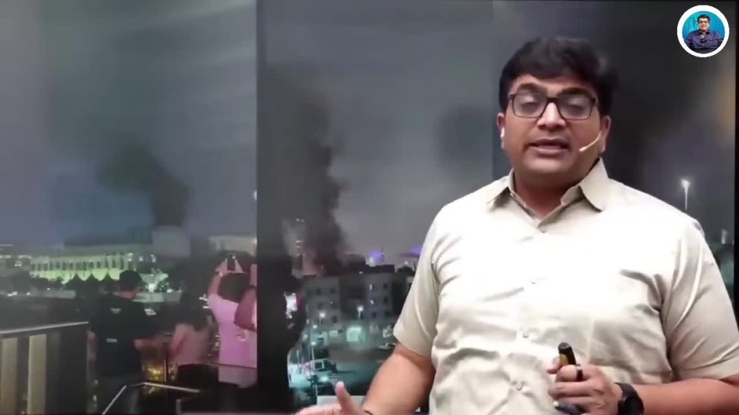 ⁣Drone Near US Embassy in Dubai _ Warning Signal or Bigger Middle East Game_ By Ankit Sir।(720P_HD)