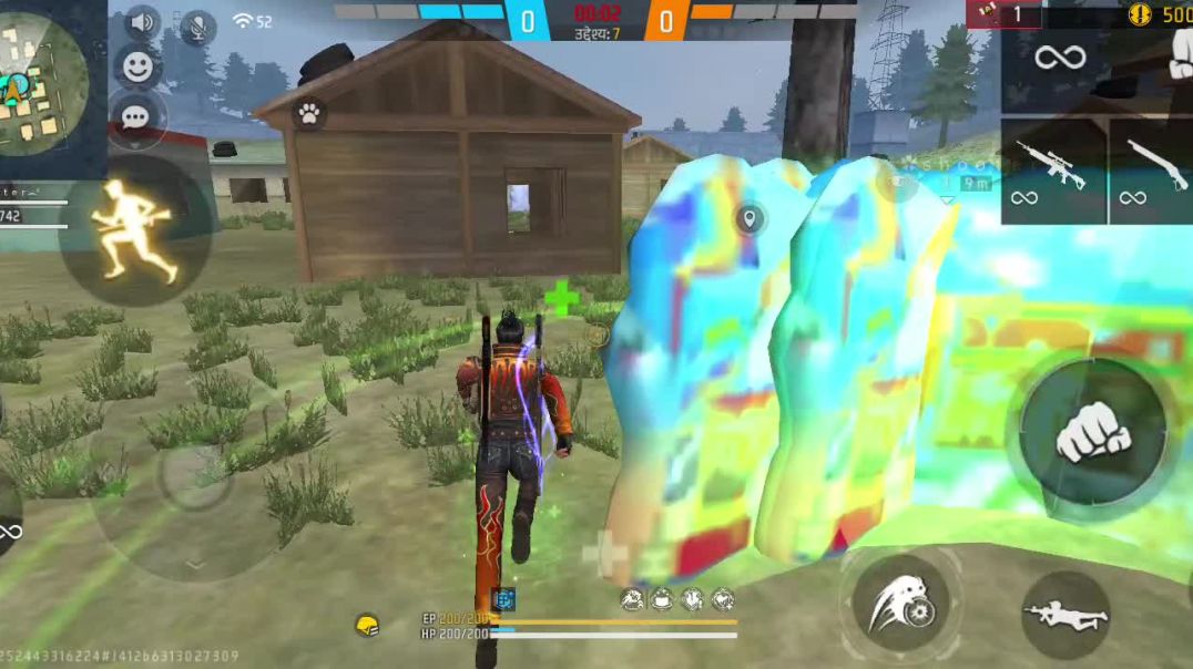 ⁣Free fire gameplay 🎮