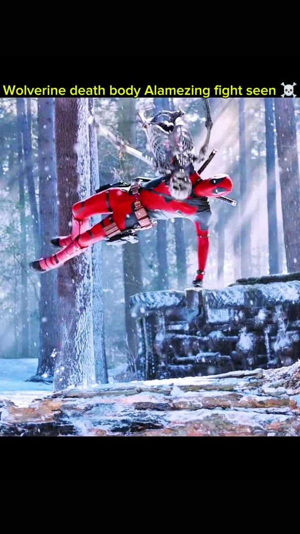 Wolverine death body amezing fight seen ☠️ #hulk #marvel #thor #wolverine​ #deadpool3​ #avengers #[200
