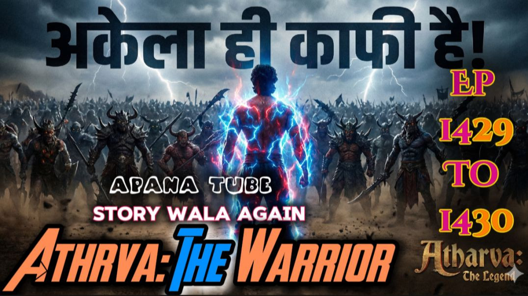 ⁣👊Athrva:The Warrior | Episode 1429 To 1430 | Hindi Pocket Story | @StoryWala