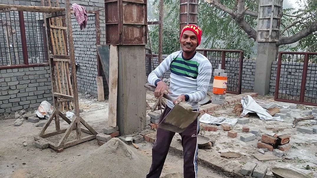 भवन निर्माण व्लॉग / building construction step / surender halwai