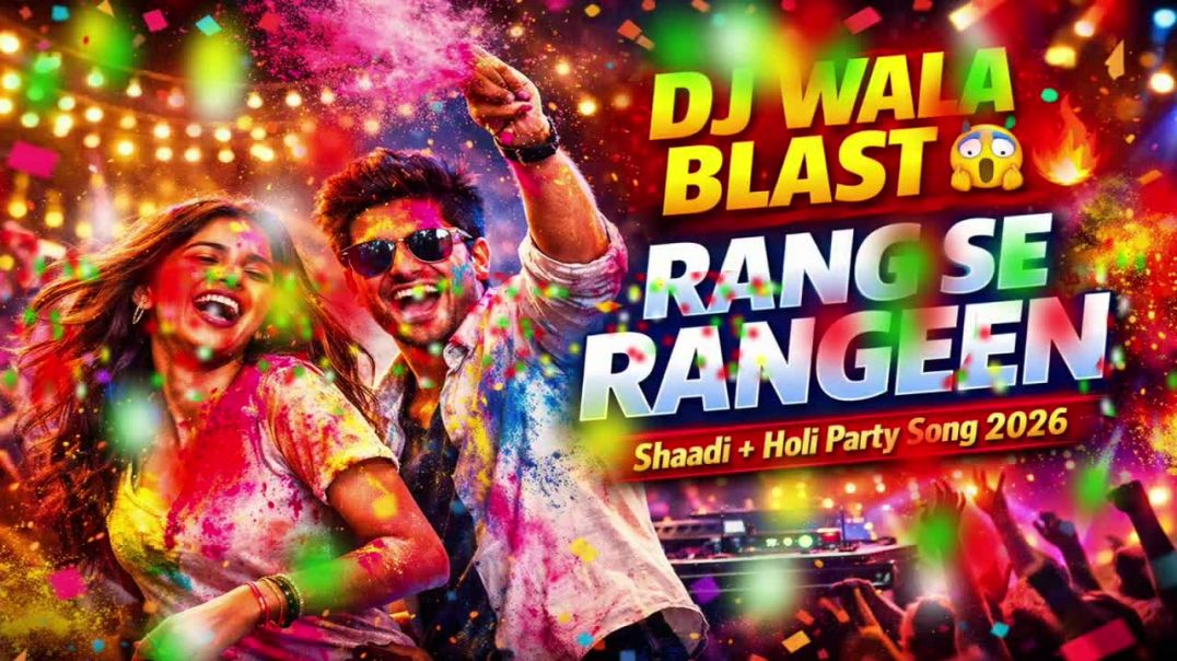 ⁣DJ Wala Blast! Rang Se Rangeen _ Full Filmy Party Song 🎧🔥