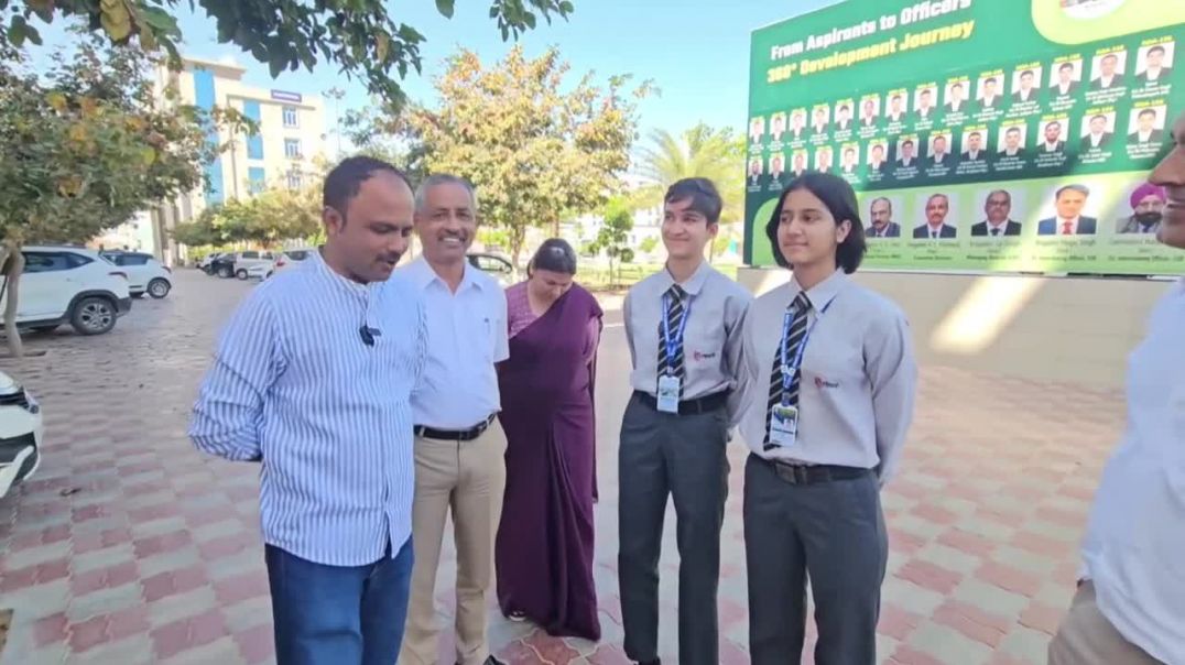 ⁣प्रिंस एकेडमी सीकर कै बच्चों से बात