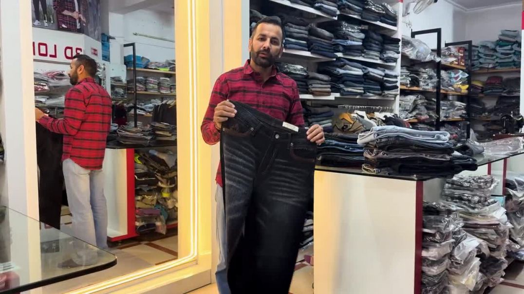 Jeans straight and boot cut