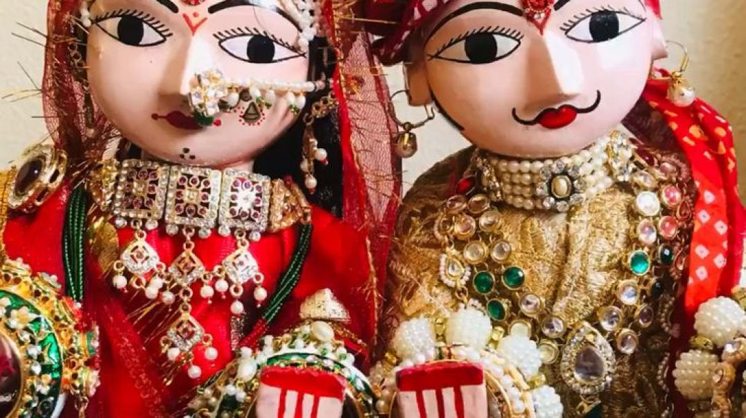 ⁣गणगौर की आरती  बाङी वाला बाङी खोल #aarti #gangour