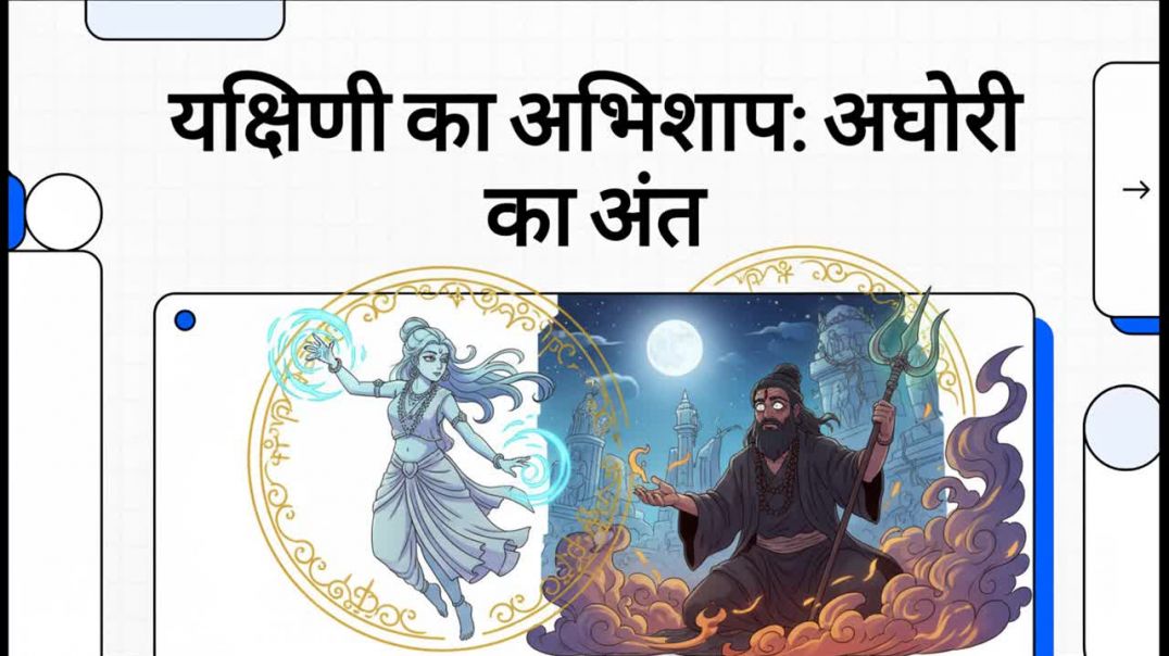 ⁣यक्षिणी_का_अभिशाप__अघोरी_का_अंत kumardev studio
