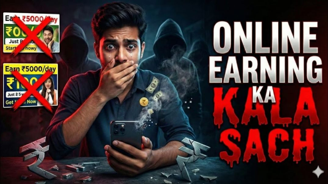 ⁣Online Earning Ka Kala Sach 😱 | Sachai Jo Koi Nahi Batata (2026) #reality