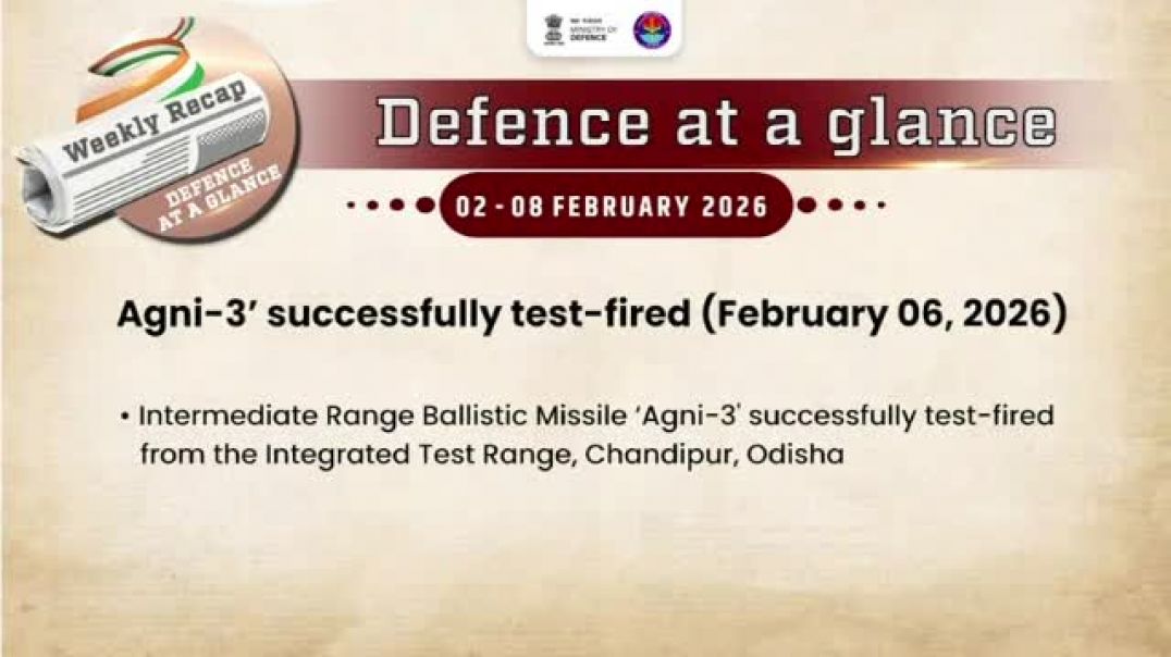 ⁣From successful missile tests and cutting-edge defence technologies to international exercises and s