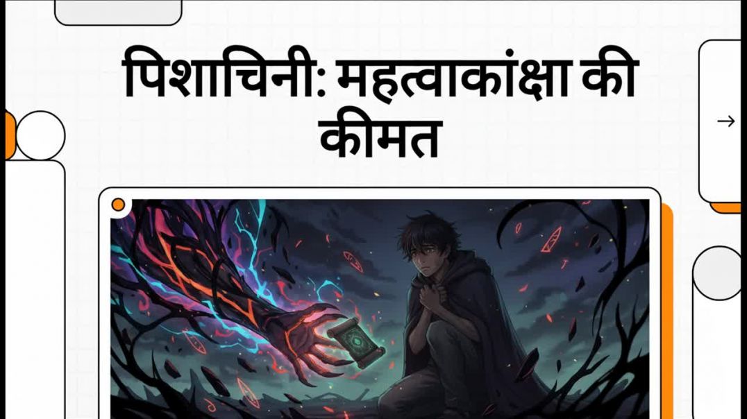 ⁣पिशाचिनी__महत्वाकांक्षा_की_कीमत kumardev studio