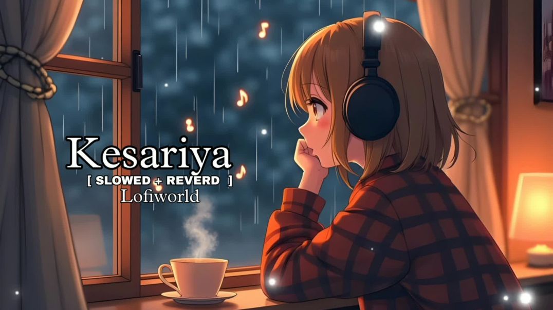 ⁣Kesariya (Slowed + Reverb) ~ g o l d e n  h o u r  v i b e s ☀️