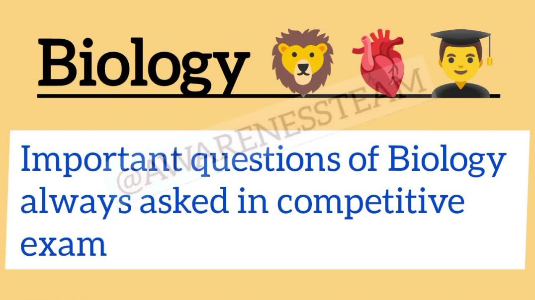 ⁣Biology important questions 😁 for Exam || Exam preparation ❓👍
