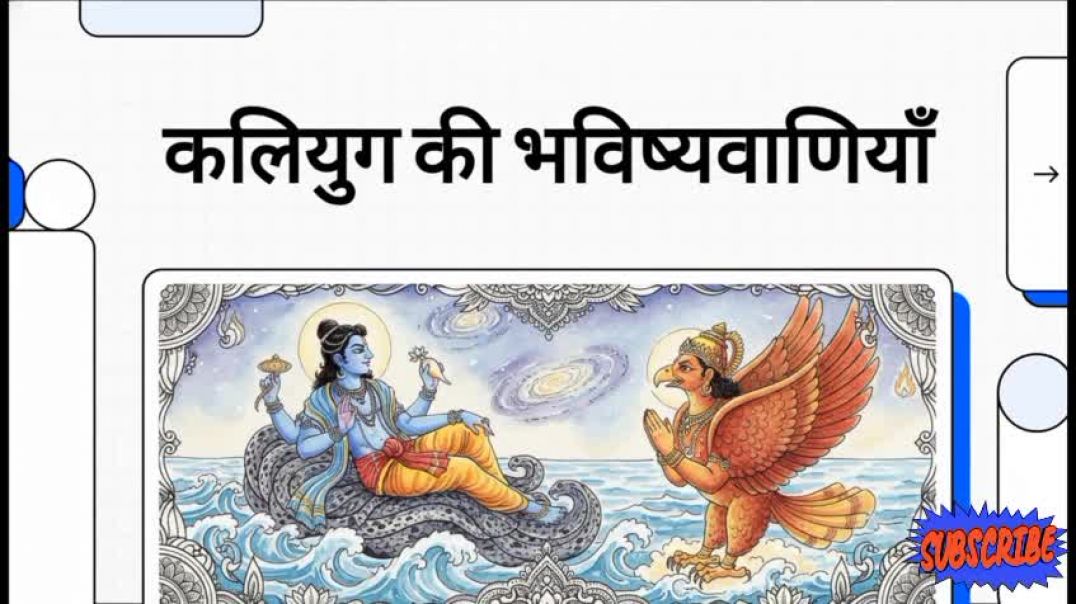 ⁣kalyug ki bhavishvaniya