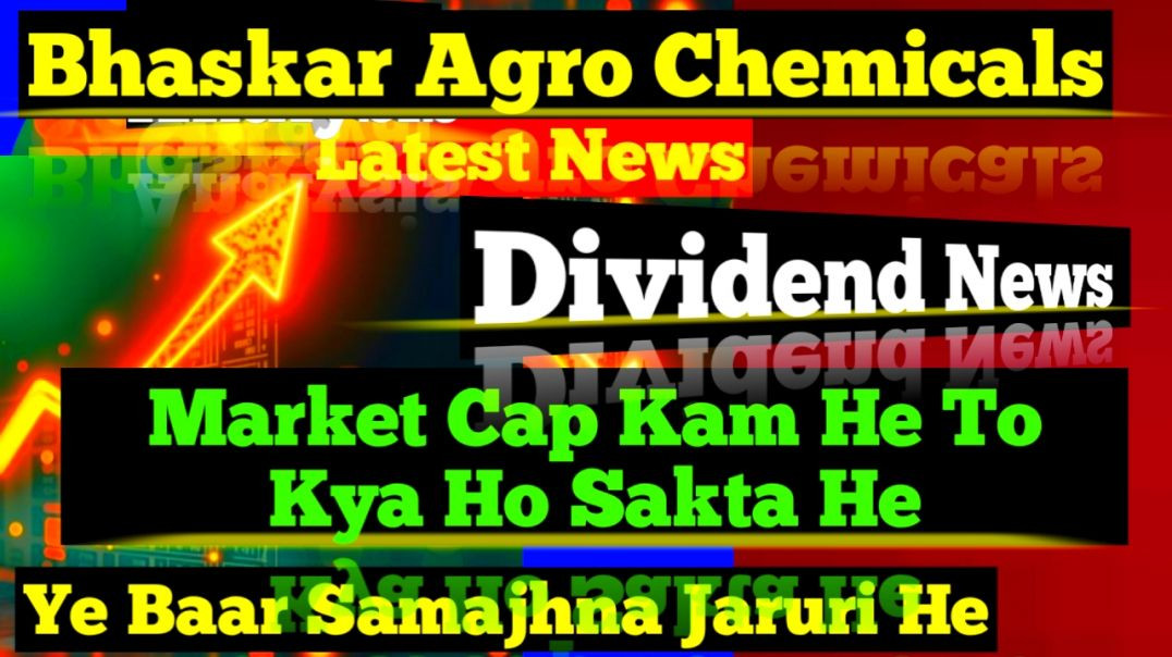 ⁣Bhaskar Agro Chemicals Share Price