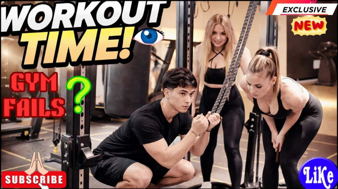 ⁣Gym Fails Compilation 2026 💪😂 | Slipping, Chains Snapping & Epic Workout Disasters 🔥🏋️‍♂️