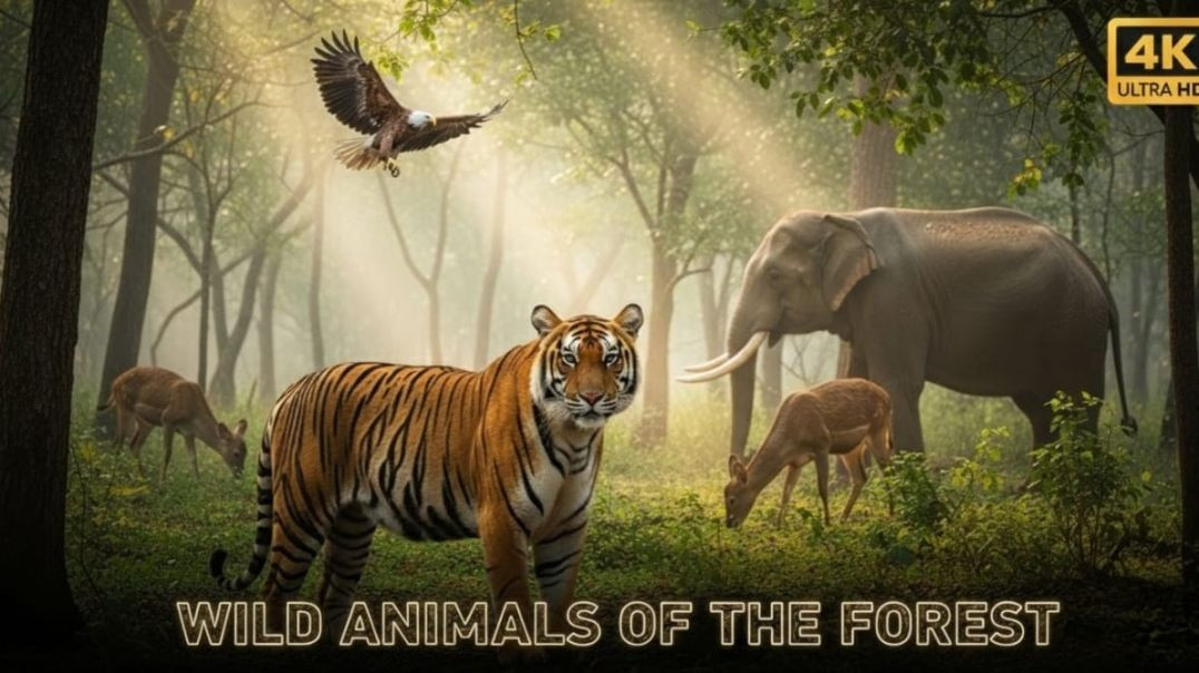 ⁣relaxing tour of the Amazon_ a secret haven of wildlife _ wildlife  4k