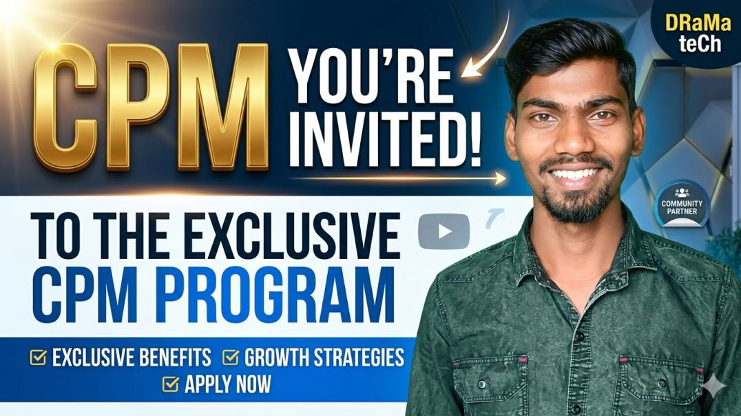 ⁣Got YouTube CPM Program Invitation? 😱 Apply Now or Ignore? (Full Review