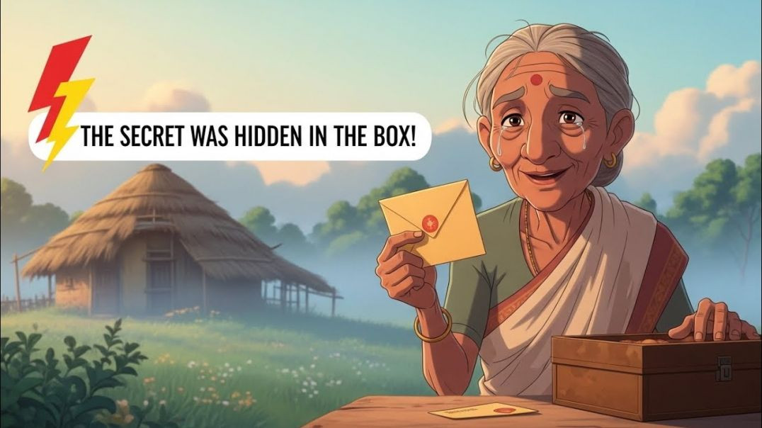 गरीब मौसी का आखिरी पत्र 😢 | झोपड़ी से महल तक का सफर#इमोशनलस्टोरी #हिंदीकहानी