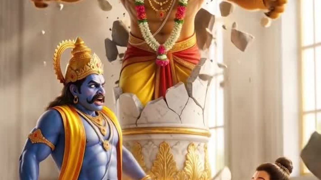 ⁣जब भगवान विष्णु ने खंभा फाड़कर लिया अपना सबसे भयंकर अवतार! 😱 Narsimha Avatar