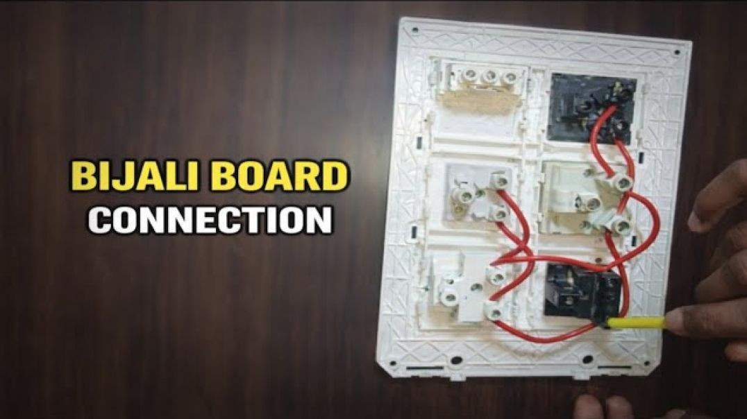 ⁣Bijali board connection