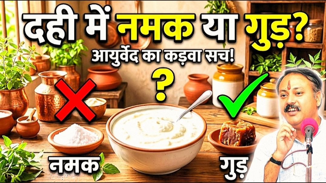 ⁣Rajiv Dixit-दही खाने का सही तरीका क्या है? 90% लोग करते हैं गलती |