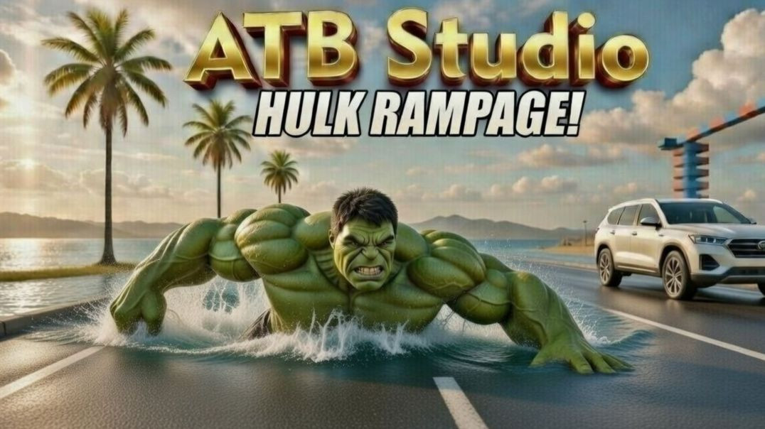 ⁣HULK Road पर Swimming करता हुआ 😱 | Funny Glitch | Indian Bikes Driving 3D|ATB Studio