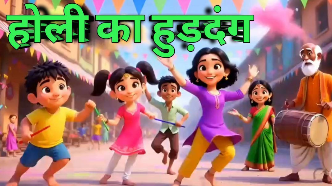 ⁣होली का हुड़दंग ! The ruckus of Holi