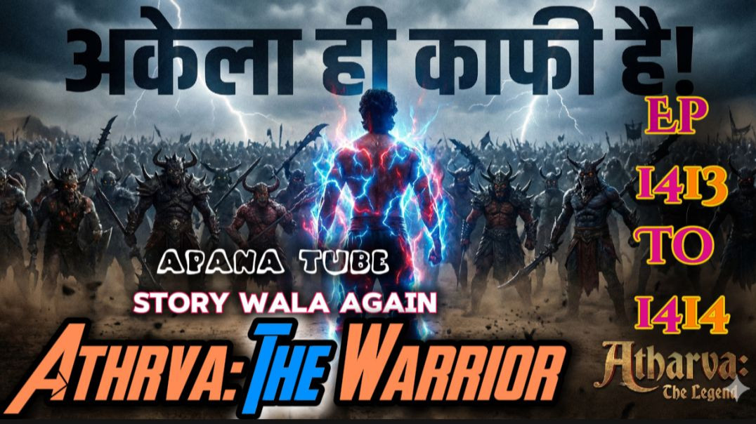 ⁣👊Athrva: The Warrior | Episode 1413 To 1414 | Hindi Pocket Story | @StoryWala