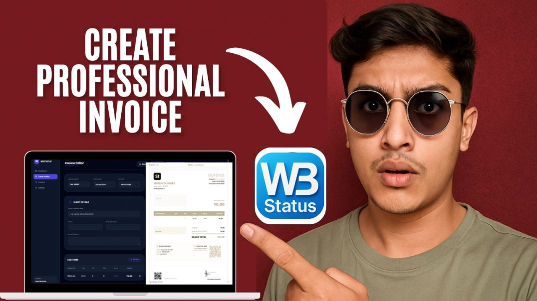 ⁣How to Create a Professional Invoice for Clients (FREE & Easy) Dear Creators