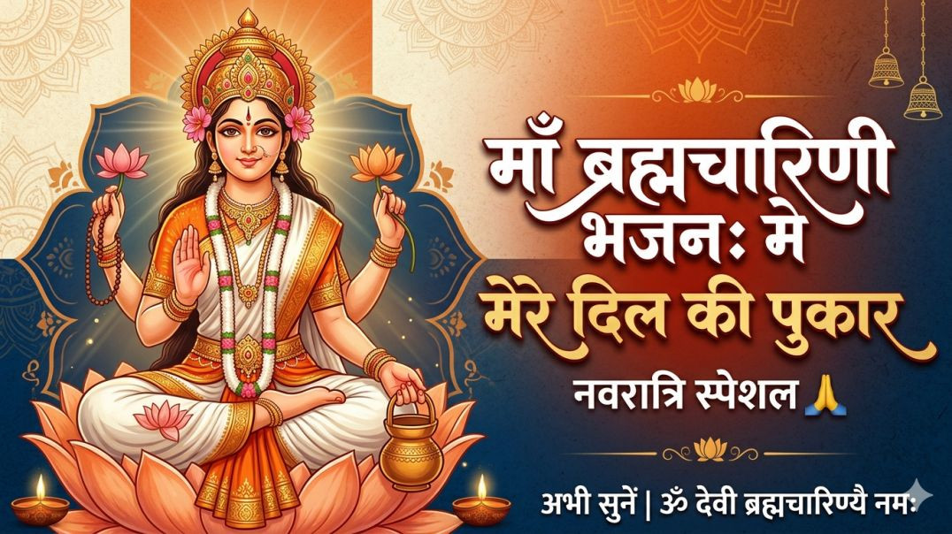 ⁣जय माँ ब्रह्मचारिणी | Navratri Day 2 Special Bhajan 🙏 | मैया सुन लो मेरी पुकार | Durga Bhakti Song 2