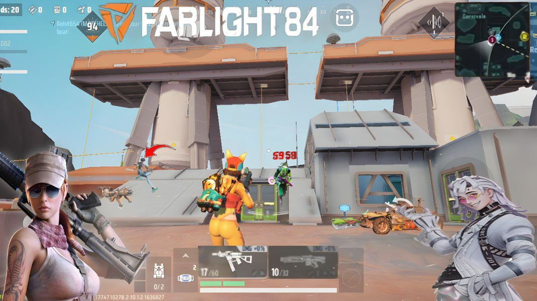 ⁣My full gameplay Farlight 84 multiplayer mobile playing