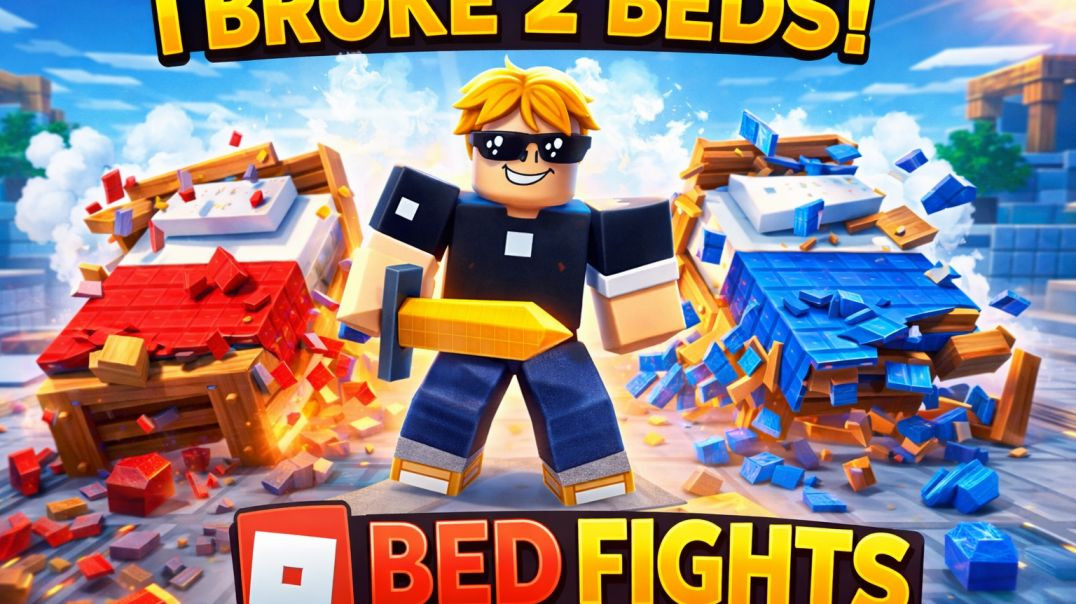 ⁣Roblox Bed Fight 😈 | Do Bed Tod Diye Epic Fight Mein! | Noob vs Pro Gameplay