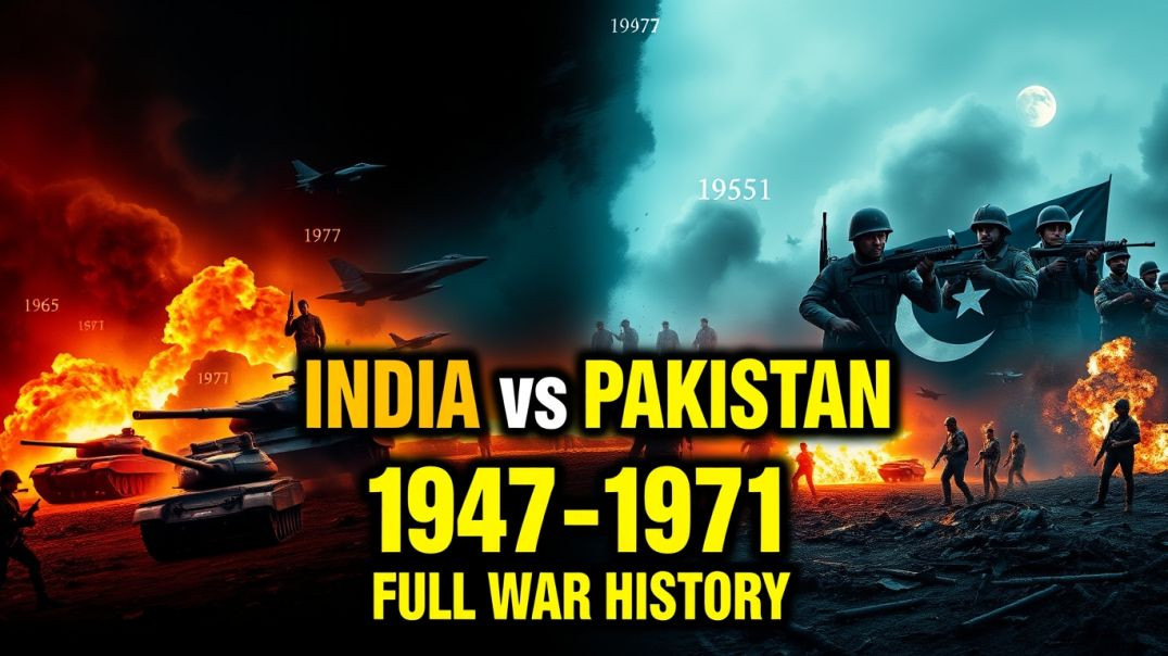 ⁣⁣India vs Pakistan Wars 🇮🇳⚔🇵🇰 (1947–1971) | Full History Explained | Biggest Battles #shorts