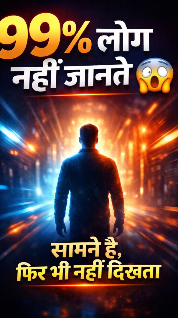“वह कौन सी चीज़ है जो आपके सामने होती है, लेकिन आप उसे देख नहीं सकते?” 👀
