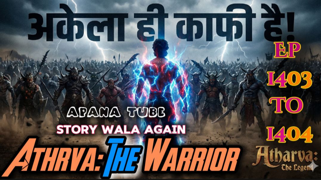 ⁣👊Athrva: The Warrior | New Ep 1403 To 1404 | Hindi Audio Pocket Story | @StoryWala