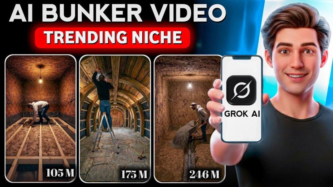Viral_Backyard_Bunker_Videos_Using_Grok_Ai___Ai_se_video_kaise_banaye___Haw_to_make_AI_video_short