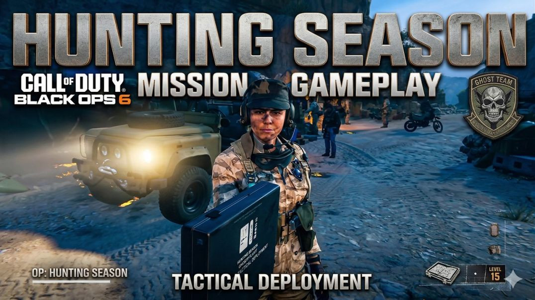⁣Call of Duty Black Ops 6 Campaign – Hunting Season Mission Full Gameplay