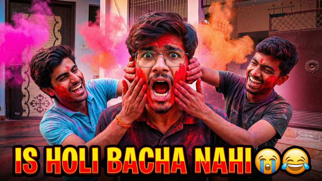 ⁣IS HOLI BACHA NAHI 😭🔥 | Dosto Ne Kiya Attack | Holi Vlog 2026 #krishnavlogs #apnatube
