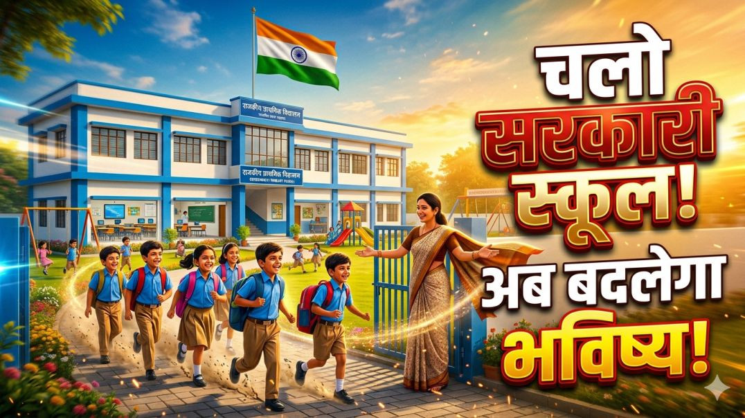 ⁣सरकारी स्कूल अब बच्चों का अभिमान | Chalo Sarkari School | Motivational Education Song