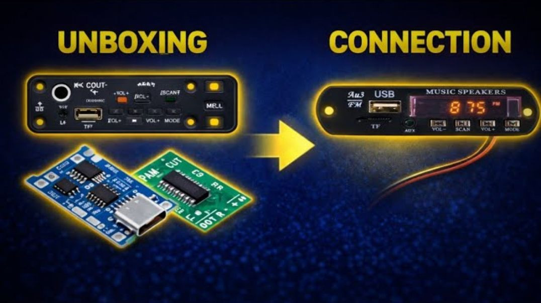 ⁣Unboxing and bluetooth connection