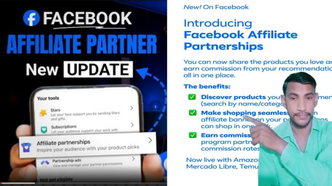 ⁣Facebook Affiliate Program Launch 😍 | Ab Ghar Baithe Commission Kamao 💸