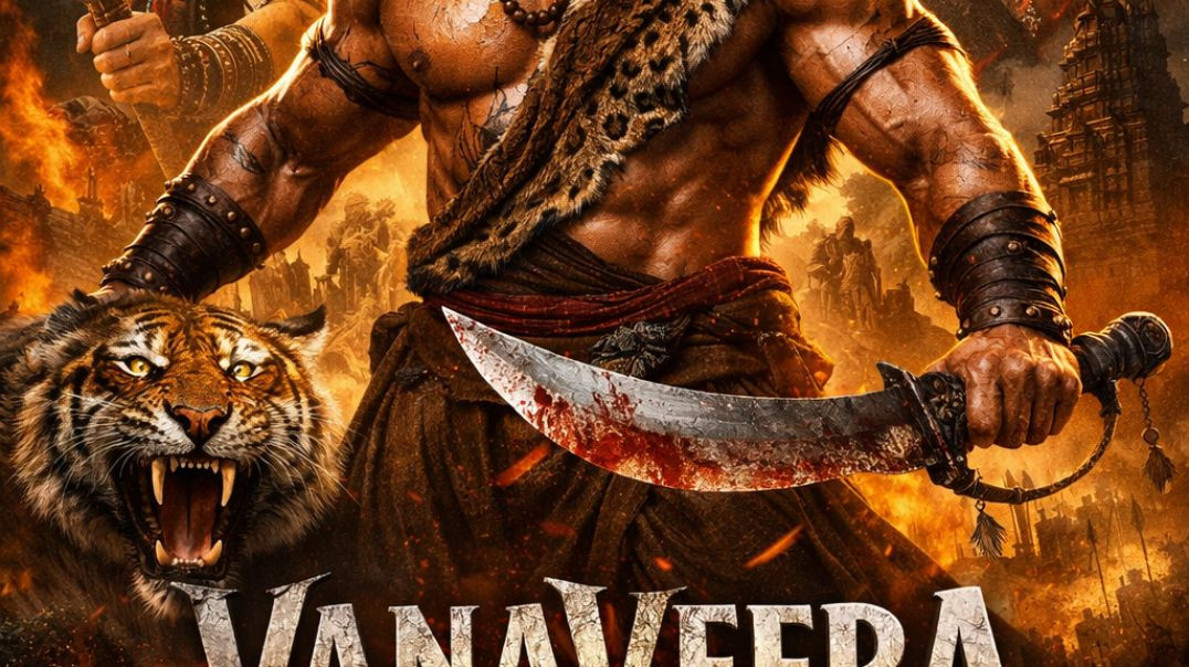 ⁣Vanaveera south hindi dub moive