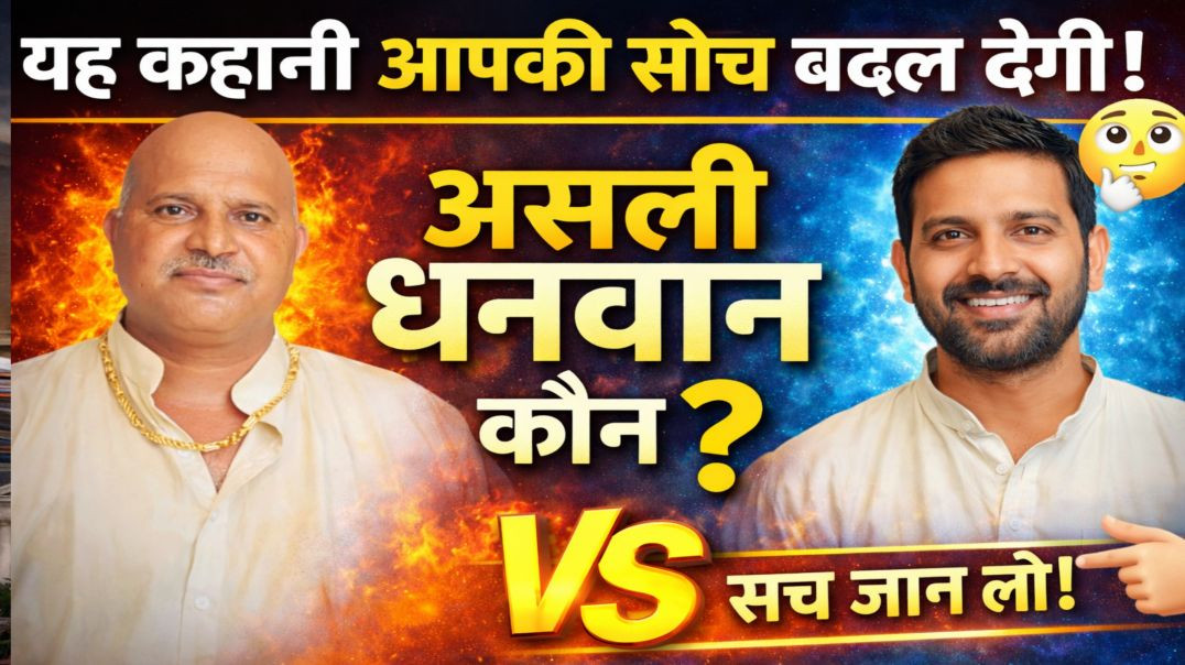 ⁣यह कहानी आपकी सोच बदल देगी 💥 | असली धनवान कौन? 🤔 | ApnaTube Kahani | BP Singh | Nikki 9012