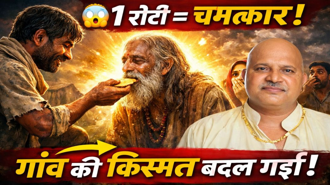 ⁣गरीब किसान ने भूखे साधु को खिलाया… अगले दिन जो हुआ, पूरे गांव की किस्मत बदल गई 😱 | BP Singh Tevatiya