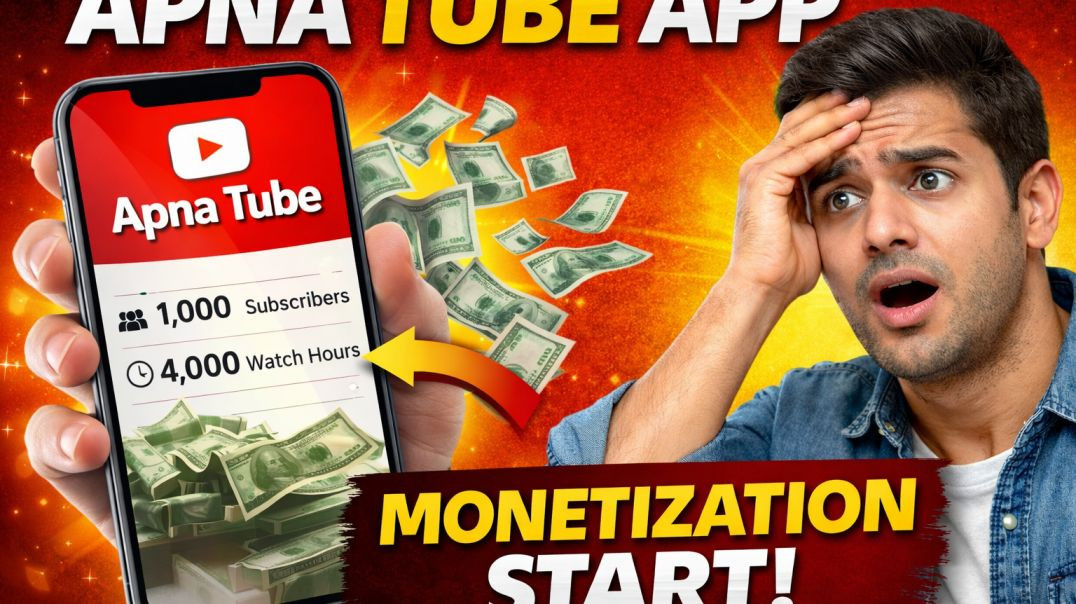 ⁣How to monetizatio Apna tube channel in 2026