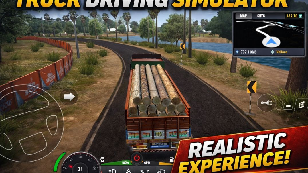 ⁣Realistic driving on highway 🤩