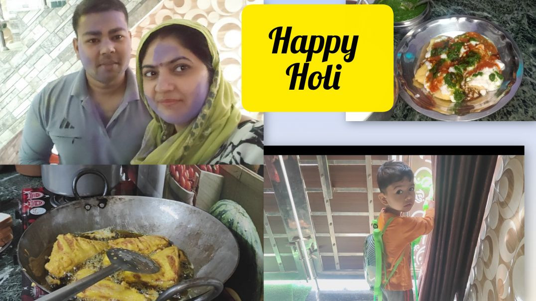 ⁣Holi m kya kya bnaya